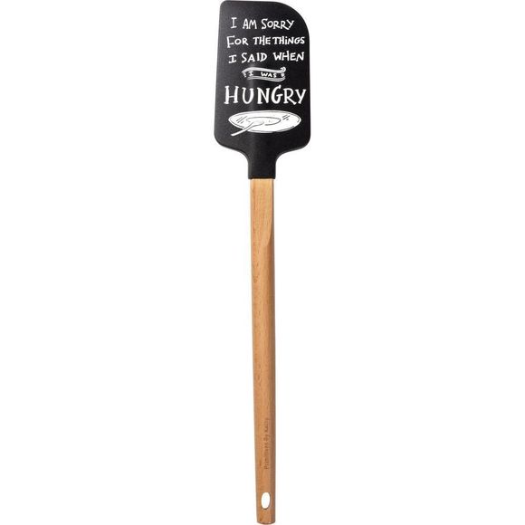 I Am Sorry For The Things I Said When I Was Hungry Spatula With A Wooden Handle - Picture 3 of 5